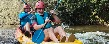 Kayak descenso del río Duero