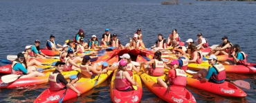 Kayak embalse de la cuerda del Pozo